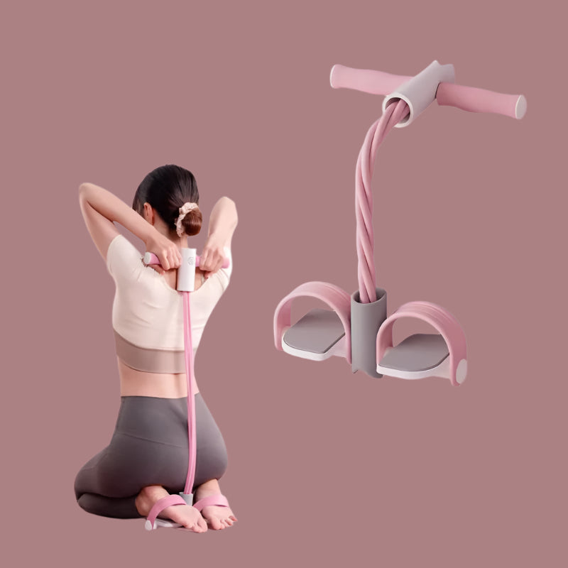 Multifunctional Portable 6-Tube Yoga Pedal Puller Band