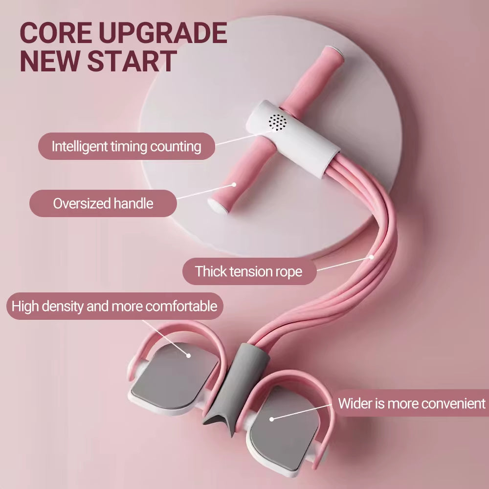 Multifunctional Portable 6-Tube Yoga Pedal Puller Band